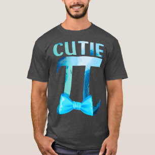 Cutie Pi Lycklig Pi Day Bow Tie Number Math Älskar T Shirt