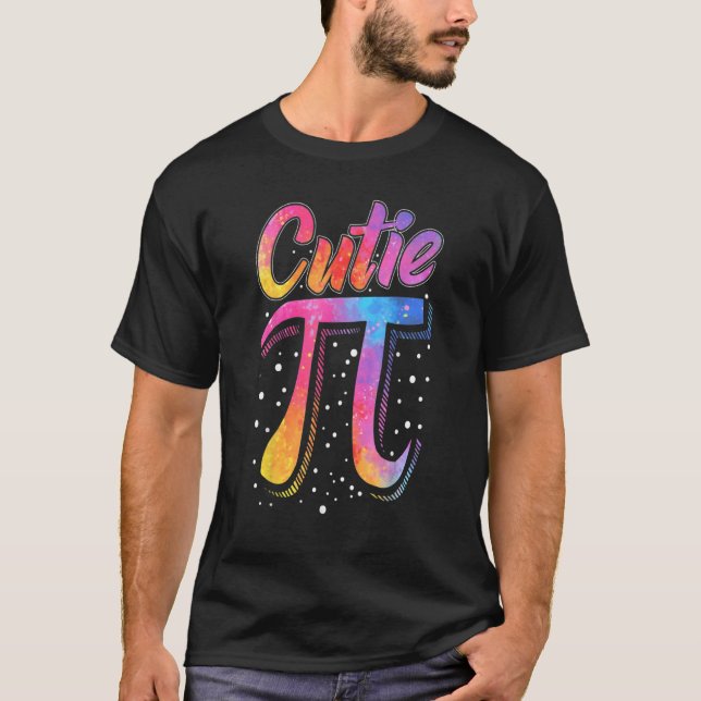 Cutie Pi Math Pun Cutie Pie Toddler Kids Shirt For T Shirt (Framsida)