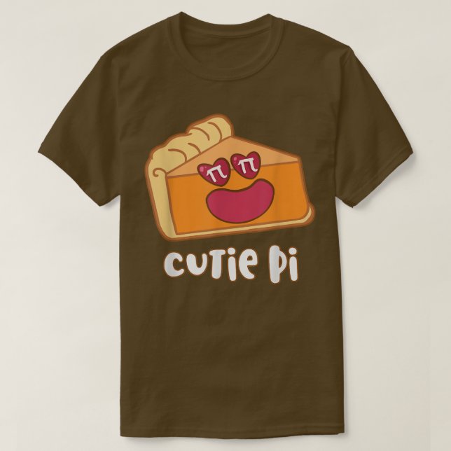 Cutie Pi - Pi Day Math Kawaii Anime T Shirt (Design framsida)