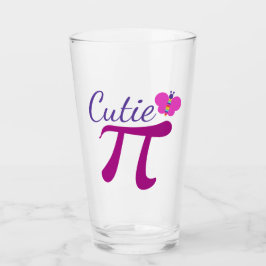 Cutie Pi Symbol Funny Math Pun Glaskopp
