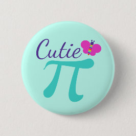 Cutie Pi Symbol Math Pun Knapp