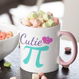 Cutie Pi Symbol Math Pun Mugg