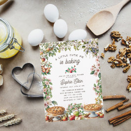 Cutie Pie | Fall Autumn Baby Shower Inbjudningar