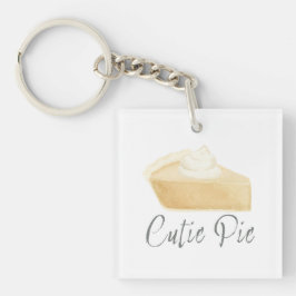 Cutie Pie Pumpkin Pie Nyckelring – Höst Dusch Favo