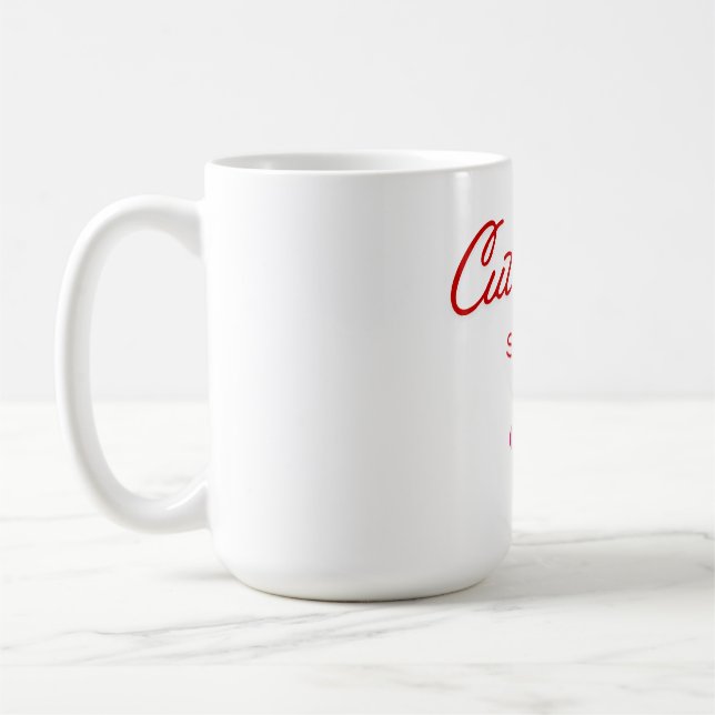 Cutie Pie Squad Alla Hjärtans Dag  Kaffemugg (Vänster)