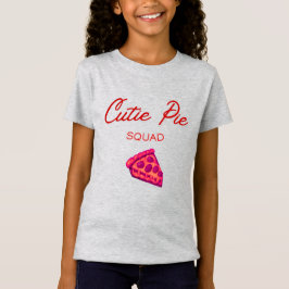 Cutie Pie Squad Girls’ Valentine T Shirt