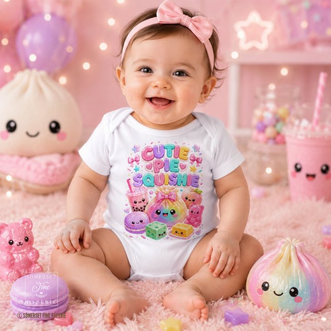 Cutie Pie Squishie Söt Dumpling Bubble Tea T Shirt (Zazzle Cutie Pie Squishie Cute Dumpling Bubble Tea Baby Bodysuit )