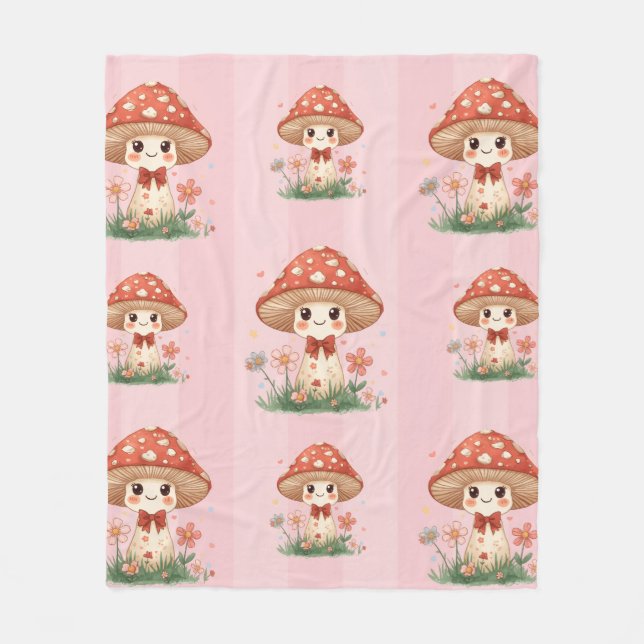 Cutie Roomie Fleece Blanket (Framsidan)