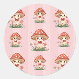 Cutie Roomie Sticker Runt Klistermärke