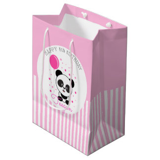 Cutie Rosa Panda Personlig Birthday