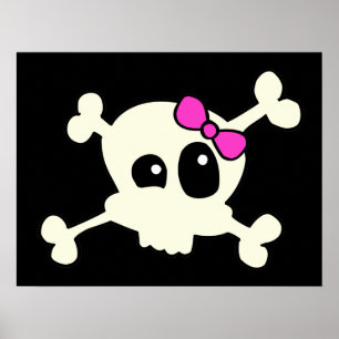 Cutie skallflicka poster