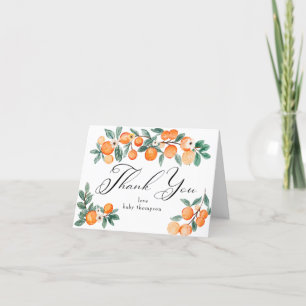Cutie   Tack för babyskor för Orange Kort