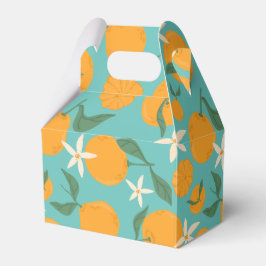 Cutie temed Orange Clementine Tangerine Mandarin Presentaskar