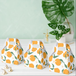 Cutie temed Orange Clementine Tangerine Mandarin Presentaskar