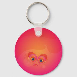 CutieBounce Keychain rosor Nyckelring
