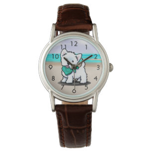Cutieface Westie Watch Armbandsur