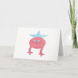 Cutinice Kids Art Design Fairy Rosa Blue Kort