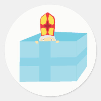 Cutinice Kids Art Funny St. Nicholas Sinterklaas Runt Klistermärke