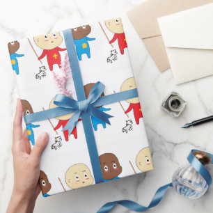 Cutinice Kids Art Spädbarn St. Nicholas Sinterklaa Presentpapper