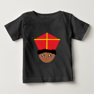 Cutinice Kids Art St Nicholas Miter Zwarte Piet Tee