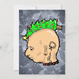 CUTK PUNK CHRISTMAS by Slipperywindow Julkort