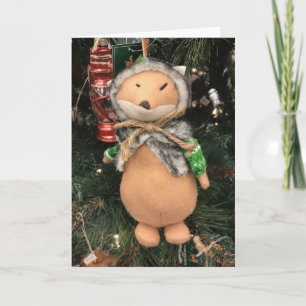 **CUTLE LITTLE GUY SÄGER GOD JUL" HELGKORT