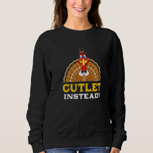 Cutlet i stället Thanksgiving Kött Black Fredag T Shirt