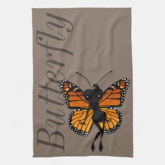 CUTMONARCH BUTTERFLY DAM KITCHEN DISH TOWEL KÖKSHANDDUK