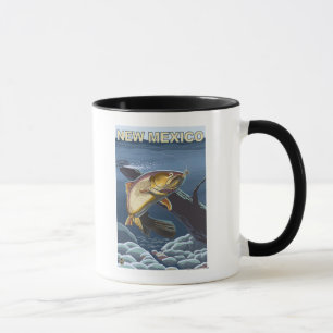 Cutmynningströms FiskeNew Mexico Mugg