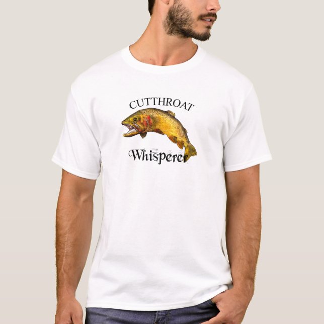 Cutmynningtrout Whisperer Light T-Shirt (Framsida)