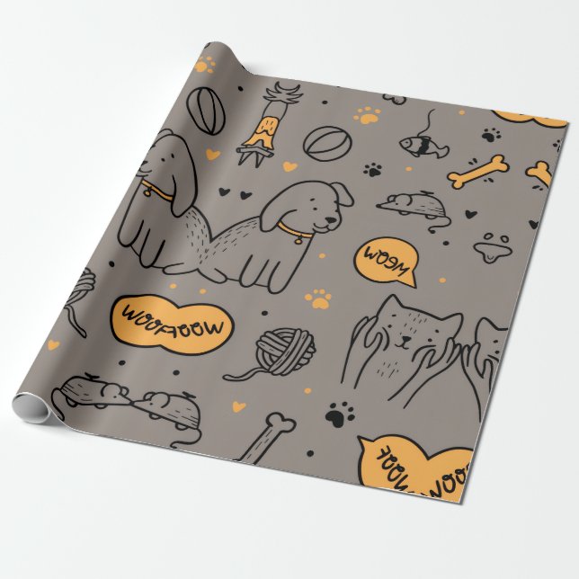 CUTT-KAT&HUND PRESENTPAPPER (Utrullad)
