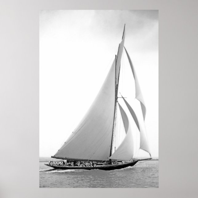 Cutter Yacht Britannia Poster (Framsidan)