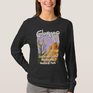 Cutthroat Castle Hovenweep Nationalpark Klippiga b T Shirt