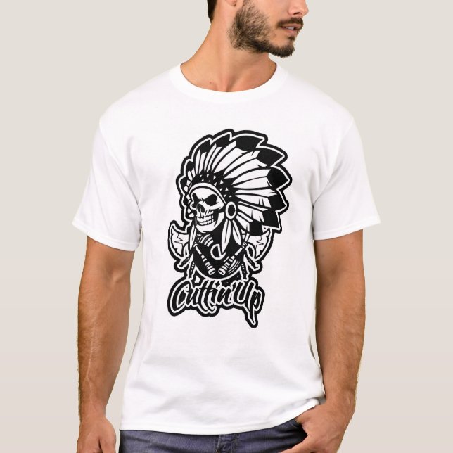 Cuttin upp t-shirt (Framsida)