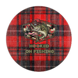 Cutting board with fun and bold illustration 