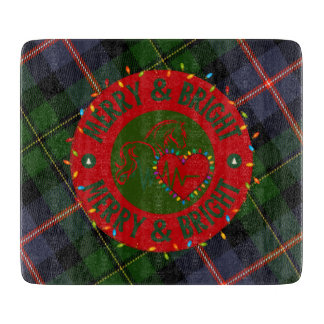Cutting Boards Plaid Merry & Bright