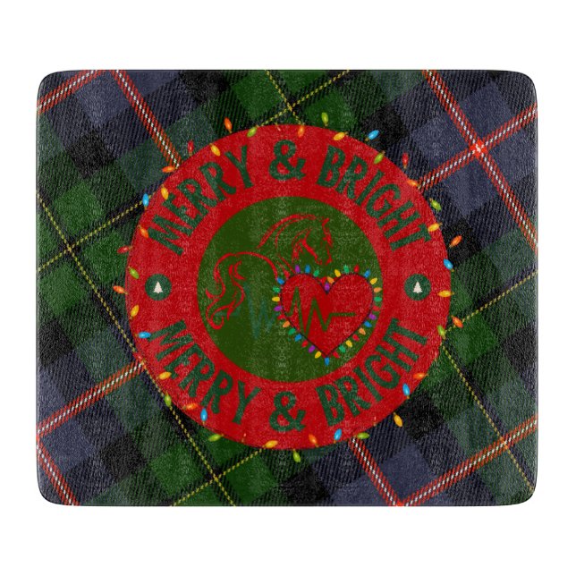 Cutting Boards Plaid Merry & Bright (Framsidan)