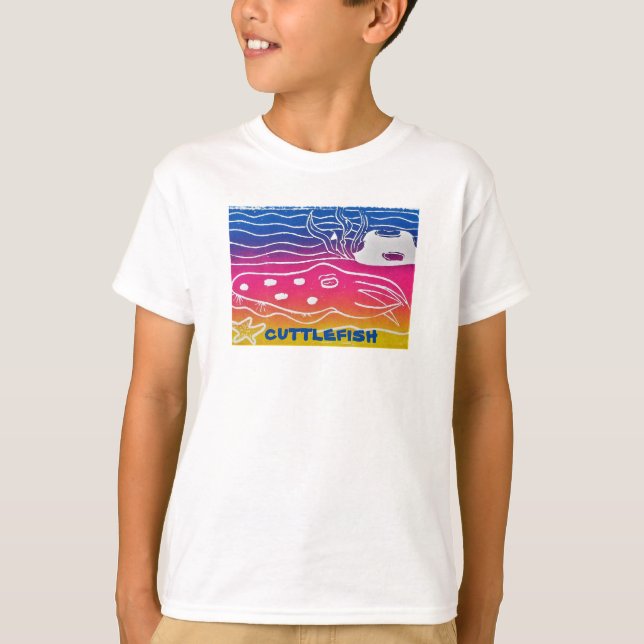 Cuttlefish Shirt T Shirt (Framsida)