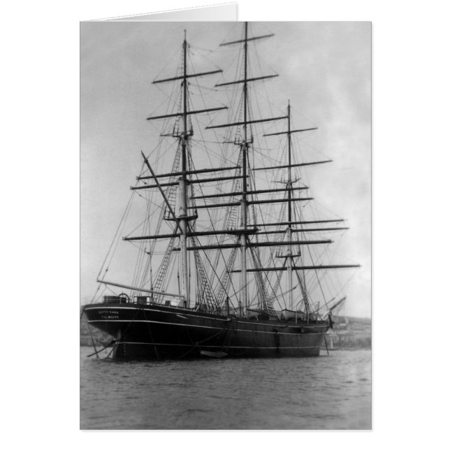 Cutty Sark Hälsningskort (Framsidan)