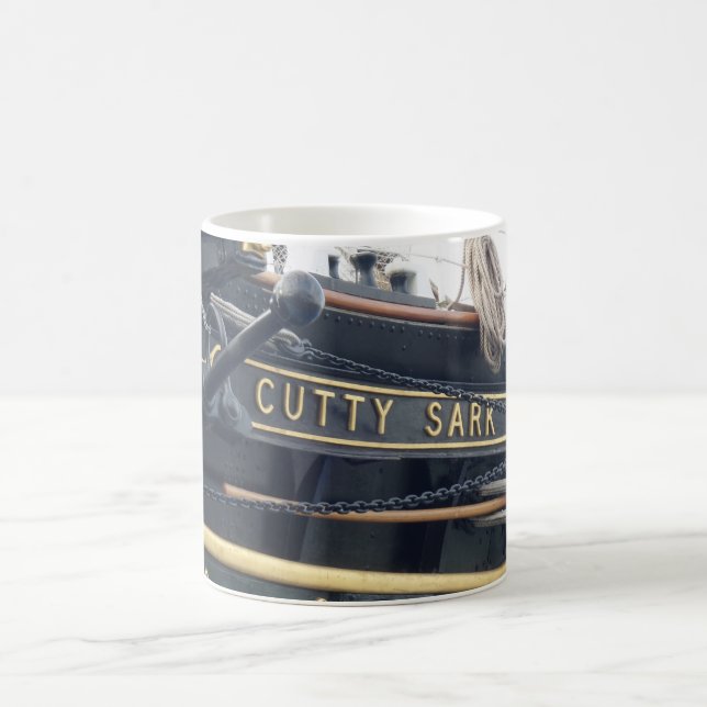 Cutty Sark London White Coffee Mugg (Center)