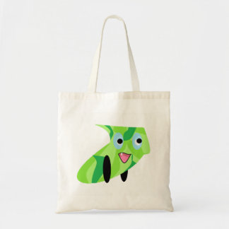 Cuturetisk Kids Art Design Cute Grönt Puppy Tygkasse
