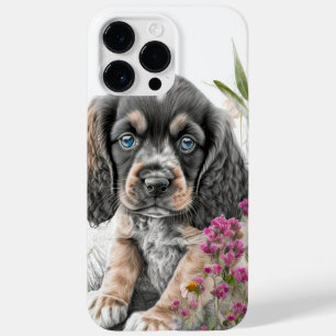 CUTWATERCOLOR COCKER SPANIEL PUPPY HUND