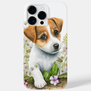 CUTWATERCOLOR JACK RUSSELL TERRIER PUPPY HUND