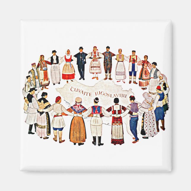 Cuvajte Jugoslavi ju Magnet (Framsidan)