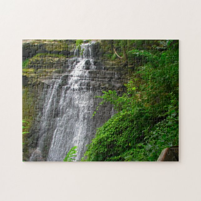 Cuyahoga brännvin faller Ohio. Pussel (Horisontell)