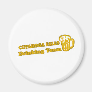 Cuyahoga Falls Drinking Team T shirts Magnet