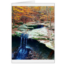 Cuyahoga för blåtthönanedgångar nationalpark Ohio