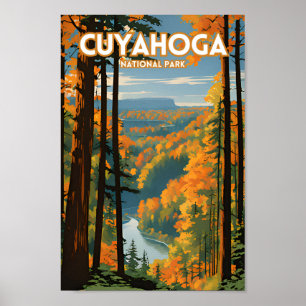 Cuyahoga nationalpark poster