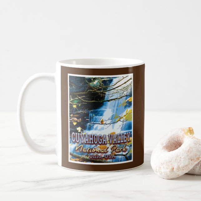 CUYAHOGA VALLEY NATIONAL PARK - OHIO USA KAFFEMUGG (Med munk)