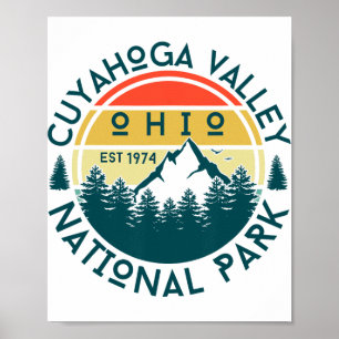 Cuyahoga Valley National Park Ohio Vandring Natur Poster